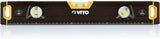VITO Black Series Profi magnetische Wasserwaagen Set 5 tlg. 45, 60, 80, 100 und 120cm Profi Alu Set Wasserwaage robust, Aluminium Gehäuse, rundum ablesbar, robuste Endkappen - Tools.de TP Profishop GmbH