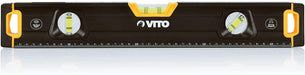 VITO Black Series Profi magnetische Wasserwaagen Set 5 tlg. 45, 60, 80, 100 und 120cm Profi Alu Set Wasserwaage robust, Aluminium Gehäuse, rundum ablesbar, robuste Endkappen - Tools.de TP Profishop GmbH