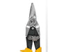 VITO Blechschere, gerade geschnitten für die Luftfahrt, Metallschere mit Sicherheitsverriegelung, Schneidet Metall und Blech bis zu 1,2 mm, Griff aus Bimaterial - VITCCRE - Tools.de TP Profishop GmbH
