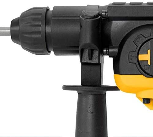 VITO Bohrhammer & Stemmhammer (VIMP710 SDS-Plus), 0-800rpm, 0-5000ipm, Sicherheitskupplung, einstellbare Meißelposition, 3.33 Kg, 710 W mit zusätzlichem Griff, Fettwanne und Staubschutz - Tools.de TP Profishop GmbH