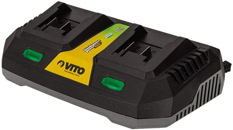 VITO EGO LI Doppel-Ladegerät, 20 V, für Garten und Brico VIBCCDR20 - Tools.de TP Profishop GmbH