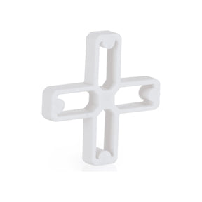 VITO Fliesenkreuze 2mm Kunststoffkreuze 2 mm Abstandhalter Fugenkreuze Distanzstücke Distanzhalter, 250 Stück je Beutel, Farbe: weiß, Fliesenleger Werkzeug - VICZ2 - Tools.de TP Profishop GmbH