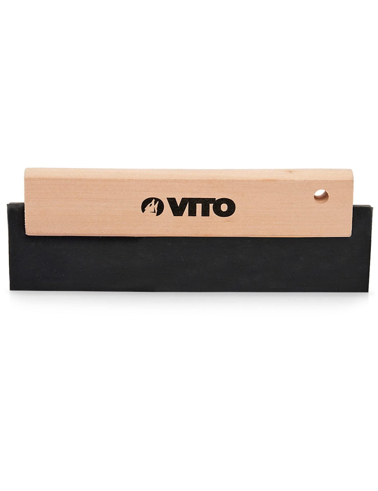 VITO Fuggummi Breite: 300mm - Fugengummi mit Holzgriff - Rakel Fliesenspachtel - Gummispachtel - Holzgriff Fugenspachtel - Gummispachtel - Verfuggummi VIELB300 - Tools.de TP Profishop GmbH