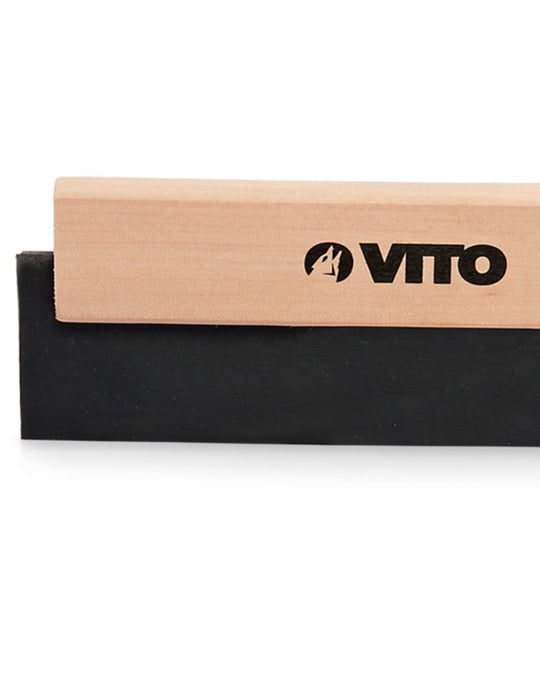 VITO Fuggummi Breite: 300mm - Fugengummi mit Holzgriff - Rakel