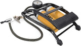 VITO Fußluftpumpe Doppelzylinder 2 Zylinder mit Manometer bis 7 bar - Tools.de TP Profishop GmbH