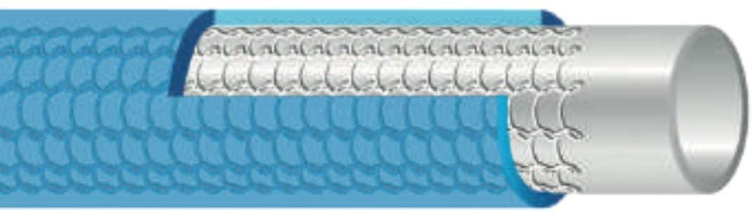 VITO Garden - 25 m PVC verstärkter Flexibel Gartenschlauch LongLIFE 19 mm | 3/4" aus robustem Kreuz- und Trikotgewebe, Druck- und UV-beständig | knickfrei | verdrehungsfest - 2,40 €/m - Tools.de TP Profishop GmbH