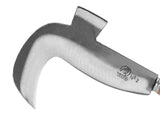 VITO Garden - Billhook, Hippe, Zweischneidige Hackmesser, Sichel aus gehärtetem Stahl - Gewicht: 490g - 240x190mm - traditionell geschmiedet - ideal für Arbeiten auf Wiesen, Feldern & Garten - Tools.de TP Profishop GmbH