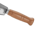 VITO Garden - Billhook, Hippe, Zweischneidige Hackmesser, Sichel aus gehärtetem Stahl - Gewicht: 490g - 240x190mm - traditionell geschmiedet - ideal für Arbeiten auf Wiesen, Feldern & Garten - Tools.de TP Profishop GmbH