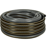 VITO Garden Gartenschlauch 15 mm (5/8 Zoll) 20 m | 5-lagig | 20 bar | FLEXGarden | kein abknicken, kein verdrehen | UV-beständig | Farbe: grau-gold (15 mm (5/8 Zoll) 20 m) - Tools.de TP Profishop GmbH