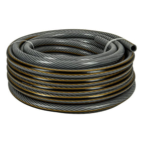VITO Garden Gartenschlauch 15 mm (5/8 Zoll) 20 m | 5-lagig | 20 bar | FLEXGarden | kein abknicken, kein verdrehen | UV-beständig | Farbe: grau-gold (15 mm (5/8 Zoll) 20 m) - Tools.de TP Profishop GmbH