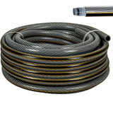 VITO Garden Gartenschlauch 15 mm (5/8 Zoll) 20 m | 5-lagig | 20 bar | FLEXGarden | kein abknicken, kein verdrehen | UV-beständig | Farbe: grau-gold (15 mm (5/8 Zoll) 20 m) - Tools.de TP Profishop GmbH