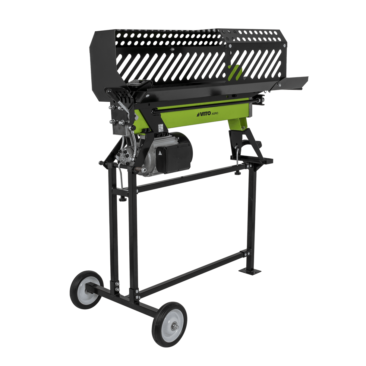 VITO Garden hydraulikspalter Holzspalter bis 520 mm | 7 Tonnen Spaltkraft 7t | Brennholzspalter 230 V | Holzspalter liegend 2900 W Holzspalter 7t 230v 2900w - Tools.de TP Profishop GmbH