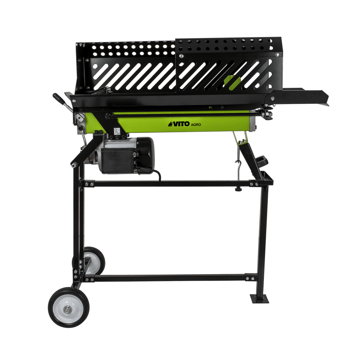 VITO Garden hydraulikspalter Holzspalter bis 520 mm | 7 Tonnen Spaltkraft 7t | Brennholzspalter 230 V | Holzspalter liegend 2900 W Holzspalter 7t 230v 2900w - Tools.de TP Profishop GmbH