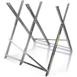 VITO Garden Kettensägebock - max. 200 kg, Sägebock für Baumstämme bis 300mm, verzinkte Winkelprofile aus Metall - Tools.de TP Profishop GmbH