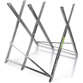 VITO Garden Kettensägebock - max. 200 kg, Sägebock für Baumstämme bis 300mm, verzinkte Winkelprofile aus Metall - Tools.de TP Profishop GmbH