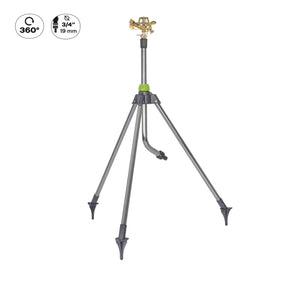 VITO Garden - Kreis-und Sektorenregner 360°, Kreisregner bis 624m², Set mit Dreibeinstativ, Kreisregner, Sektorenregner, Impulsregner, Teilkreisregner - Tools.de TP Profishop GmbH