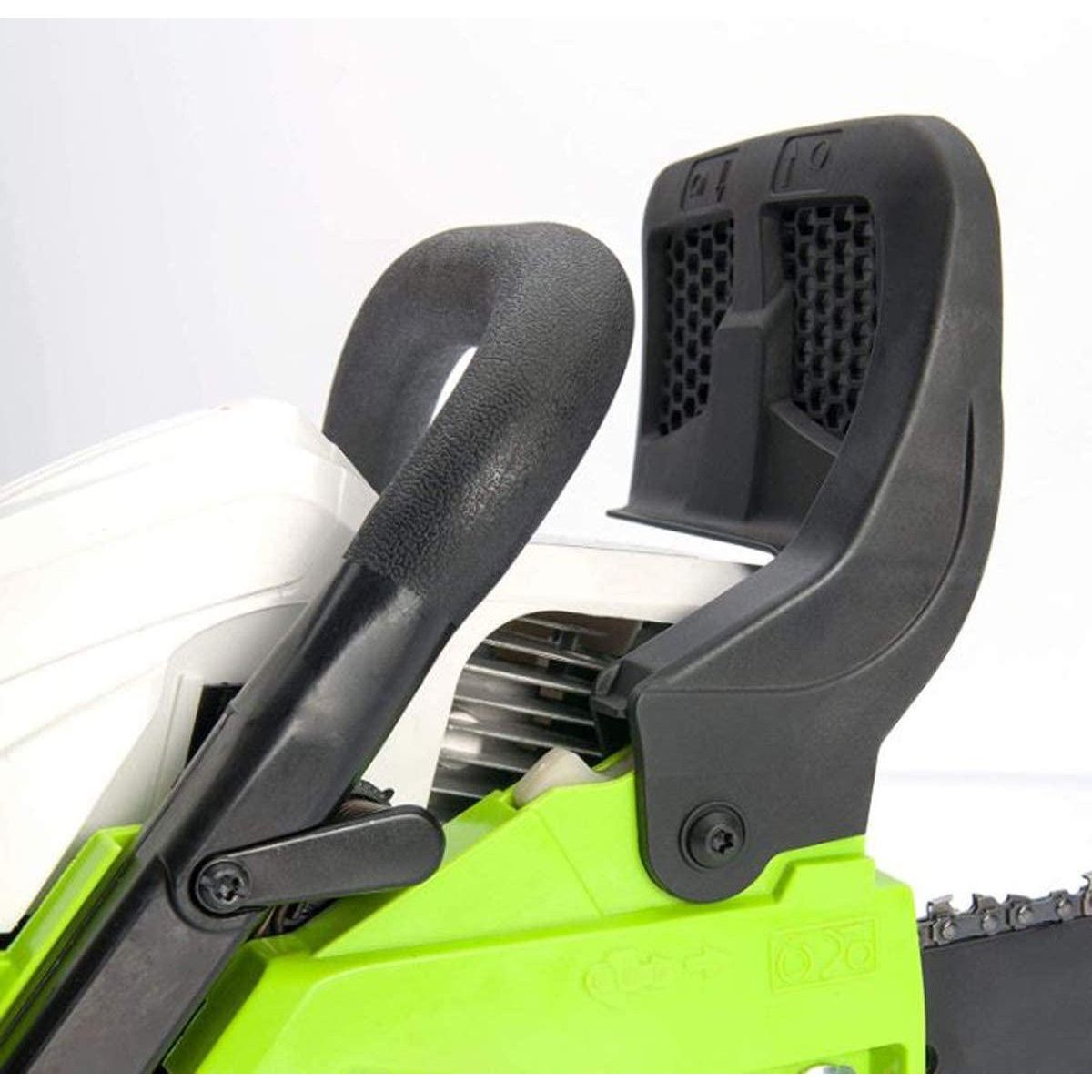 VITO Garden Motorkettensäge MSCC38+ 1.63PS Testnote 1.6 Einsteiger Benzin Motorsäge, Oregon Double Guard 3/8" Sägekette, Führungsschiene 16“ 40,64cm (Motorsäge 40cm) - Tools.de TP Profishop GmbH