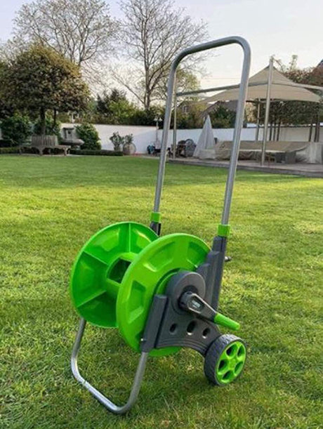 Vito Garden Schlauchwagen ohne Schlauch für 1/2" Schlauch bis 50m und 3/4" bis 25m Gartenbewässerung Rasenbewässerung Schlauchhalter Gartenschlauchwagen Qualität von Vito Garden - Tools.de TP Profishop GmbH