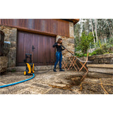 VITO Hochdruckreiniger 1300w Aluminium Induktions-Motor max. Druck 115 bar, max. Fördermenge 390 l/h, Schwarz/Gelb, 5 Meter Schlauch, 5 Meter Kabel - (VIML115WR1) - Tools.de TP Profishop GmbH