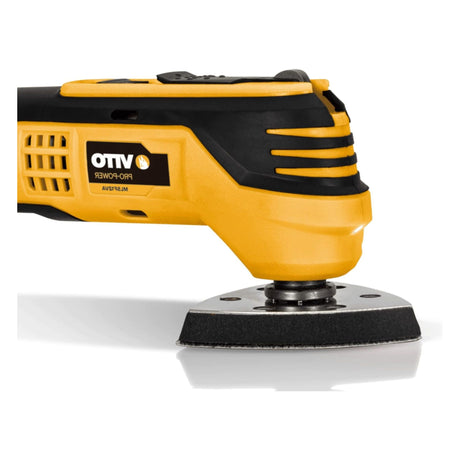 VITO Kabelloses oszillierendes Multitool VIMLSF12A - 12 V Lithium-Batterie und einem ergonomischen Design, Funktionalität beim Schleifen, Reiben und Schneiden - Tools.de TP Profishop GmbH