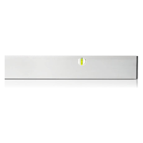 VITO Lineal-Typ Wasserwaage, Rahmen aus Aluminium, 2 Blasen - lotrecht und waagerecht mit stoßdämpfende Endkappen, Messgenauigkeit 1 mm/m, Farbe: Silber - VINR150 - Tools.de TP Profishop GmbH