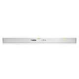 VITO Lineal-Typ Wasserwaage, Rahmen aus Aluminium, 2 Blasen - lotrecht und waagerecht mit stoßdämpfende Endkappen, Messgenauigkeit 1 mm/m, Farbe: Silber - VINR200 - Tools.de TP Profishop GmbH