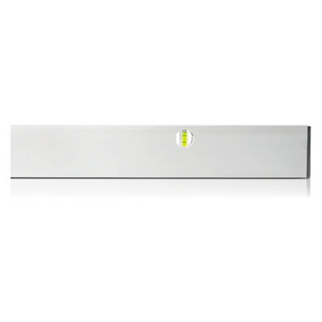 VITO Lineal-Typ Wasserwaage, Rahmen aus Aluminium, 2 Blasen - lotrecht und waagerecht mit stoßdämpfende Endkappen, Messgenauigkeit 1 mm/m, Farbe: Silber - VINR200 - Tools.de TP Profishop GmbH