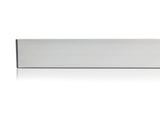VITO Lineal-Typ Wasserwaage, Rahmen aus Aluminium, 2 Blasen - lotrecht und waagerecht mit stoßdämpfende Endkappen, Messgenauigkeit 1 mm/m, Farbe: Silber - VINR200 - Tools.de TP Profishop GmbH