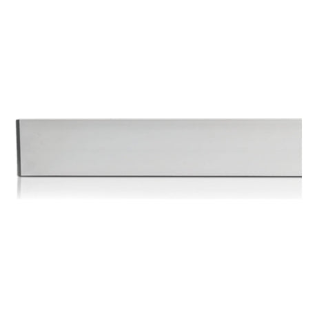 VITO Lineal-Typ Wasserwaage, Rahmen aus Aluminium, 2 Blasen - lotrecht und waagerecht mit stoßdämpfende Endkappen, Messgenauigkeit 1 mm/m, Farbe: Silber - VINR200 - Tools.de TP Profishop GmbH