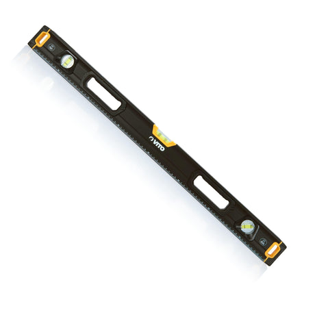 VITO Premium Magnetische Wasserwaage 100cm ALU (VINP100), mit Magnet und drei Libellen, Abmessungen: 100x65x27 mm, mit stoßdämpfenden Endkappen, magnetischer Basis und Genauigkeit: 0,5 mm/m - Tools.de TP Profishop GmbH
