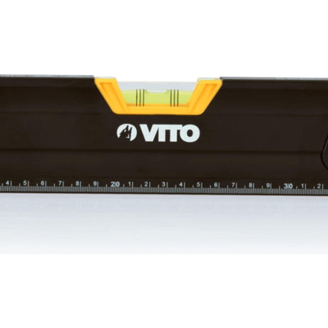 VITO Premium Magnetische Wasserwaage 100cm ALU (VINP100), mit Magnet und drei Libellen, Abmessungen: 100x65x27 mm, mit stoßdämpfenden Endkappen, magnetischer Basis und Genauigkeit: 0,5 mm/m - Tools.de TP Profishop GmbH