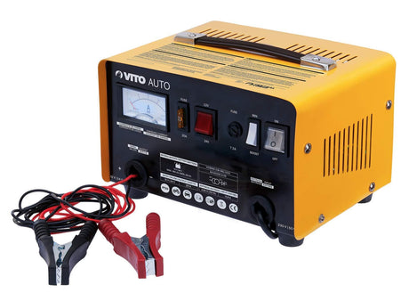 VITO PRO Batterieladegerät Ladegerät 12V 24V Batterie 12A für Auto Boot oder Motorrad Schnelles Laden Tragbar Überlastungsschutz - QUALITÄT VITO Auto - VITO - Tools.de TP Profishop GmbH