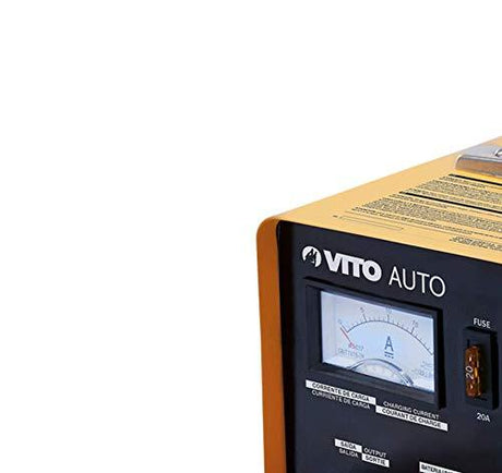 VITO PRO Batterieladegerät Ladegerät 12V 24V Batterie 12A für Auto Boot oder Motorrad Schnelles Laden Tragbar Überlastungsschutz - QUALITÄT VITO Auto - VITO - Tools.de TP Profishop GmbH