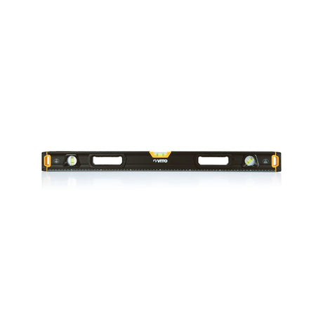 VITO Pro Magnetische Wasserwaage 80cm ALU (VINP80), Abmessungen: 800x65x27 mm, mit stoßdämpfenden Endkappen, magnetischer Basis und Genauigkeit: 0,5 mm/m - Tools.de TP Profishop GmbH
