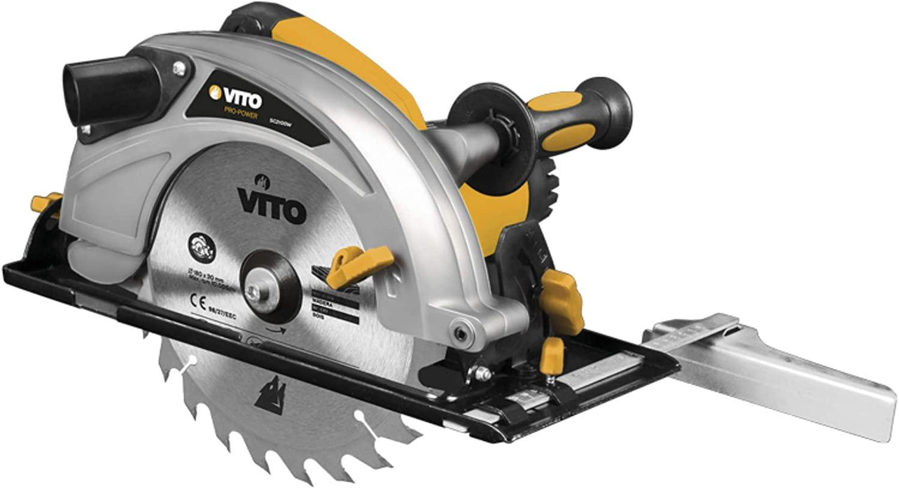 VITO Professional 2100 Watt Handkreissäge mit Führungsschiene Sägeblatt 235 mm Ø - Tools.de TP Profishop GmbH