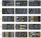 VITO Professional 221 Werkzeuge - 7 Schubladen Werkstattwagen mit Werkzeug Werkzeugwagen Werkzeugkiste Werkzeugkasten - Tools.de TP Profishop GmbH