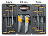 VITO Professional 221 Werkzeuge - 7 Schubladen Werkstattwagen mit Werkzeug Werkzeugwagen Werkzeugkiste Werkzeugkasten - Tools.de TP Profishop GmbH