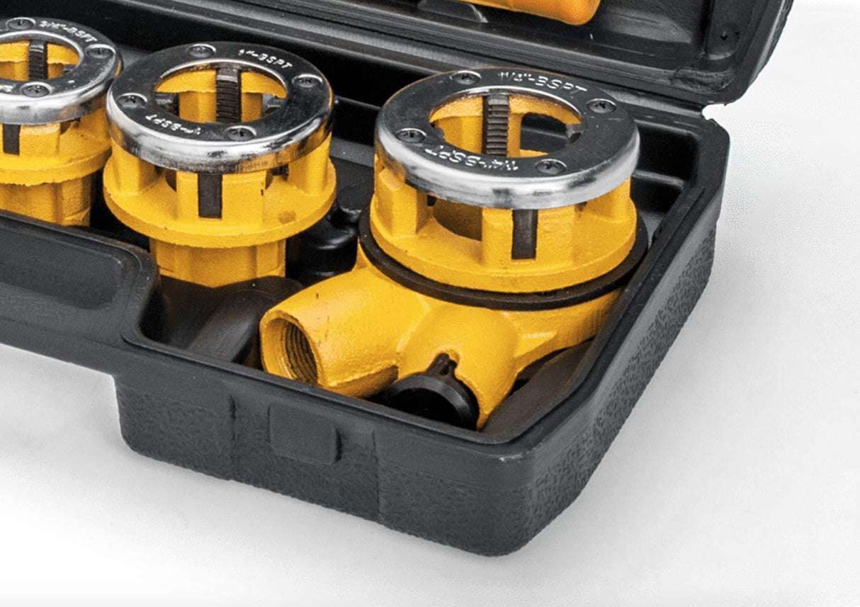 VITO Professional 3/8-1 1/4 Zoll Schneidkluppensatz - 7-tlg. - Schneidkluppe Gewindeschneider Rohrschneider Schneideisen - Qualität von VITO - Tools.de TP Profishop GmbH