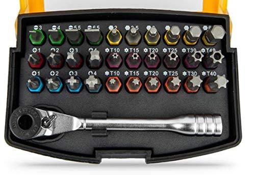 VITO Professional Bitsatz 30 Mini Ratsche Bit Bitbox Spezialbits Bitsortiment (Bitsatz 30) - Tools.de TP Profishop GmbH