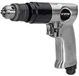 VITO Professional Druckluft-Bohrmaschine, 10mm Schnellspannbohrfutter VIBP38A 3/8''-Antrieb - Tools.de TP Profishop GmbH