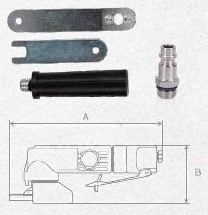 VITO Professional Druckluft Winkelschleifer VIRP100 Schleifhexe Trennschleifer Trennjäger - Tools.de TP Profishop GmbH