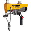 VITO Professional elektrische Seilwinde Flaschenzug Kran 500kg Seilzug Motorwinde Hub Winde - Tools.de TP Profishop GmbH