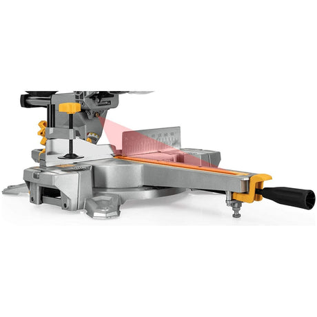 VITO Professional Kapp und Gehrungssäge 1800 W Zugsäge Teleskoparm Laser LED (1800 W, Sägeblatt Ø 216 mm, 5000 rpm, schwenkbarer Sägekopf) - Tools.de TP Profishop GmbH