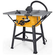VITO Professional Mobile Tischkreissäge 1800 W - 250 MM Kreissäge inkl. Absaugung und Zubehör - Sägeblatt Ø250 x Ø30 mm, max. Schnitthöhe 85 mm, 5000 rpm, Tischgröße 1110 x 940 x 940 mm - Tools.de TP Profishop GmbH