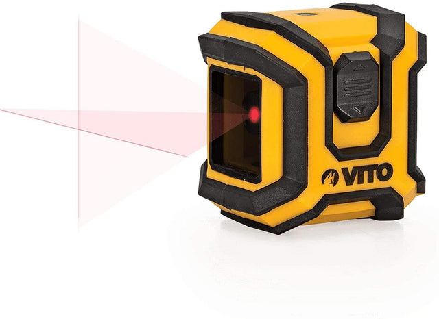 VITO Professional selbstnivellierender Laser gekreuzte Linien - VILACLC10 Kreuzlinienprojektion Automatische Nivellierung bis zu 3º in 5 Sekunden Nivelliergerätesperre - Tools.de TP Profishop GmbH