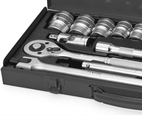 VITO Professional Werkzeugsatz 10-32 mm Steckschlüsselsatz Knarrenkasten Ratschenkasten VITO - Tools.de TP Profishop GmbH
