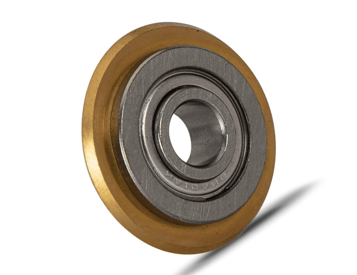 VITO Rad für Fliesenschneider geeignet für VIMCA800 und VIMCA1200, Abmessungen: 22 mm, Ritzscheibe bzw. Rad, Farbe: Metall/Gold, Zusatzteil, Zubehör, Ersatzteil- VIC22 - Tools.de TP Profishop GmbH