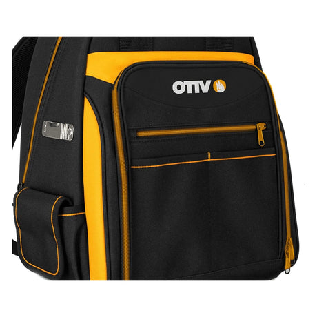 VITO Robuster Werkzeug-Rucksack – 36 Fächer/Taschen, strapazierfähig, hergestellt aus verstärktem Nylon, Werkzeug-Rucksack mit Tragegriff, 1,41 Kg (VIMOPF) - Tools.de TP Profishop GmbH