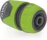 VITO Schlauchkupplung 13-16mm - 1/2-5/8 Zoll Schnellkupplung einfache Montage Schlauchverbinder Steckverbinder für den Schlauchanfang, Griffmulden, Schwarz/Grün - Tools.de TP Profishop GmbH