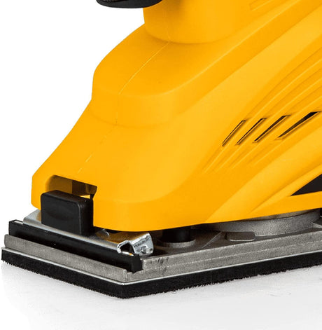 VITO Schwingschleifer, Orbitalschleifer, 250 W, Staubbehälter + 2 Schleifmittel, 6 Geschwindigkeiten, Schleifmaschine, Schleifer, Schleiffläche 90 x 187 mm - Tools.de TP Profishop GmbH